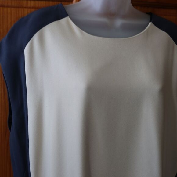 DKNY Color Block Shift Tent Dress Y2K NWT LG - Picture 2 of 16